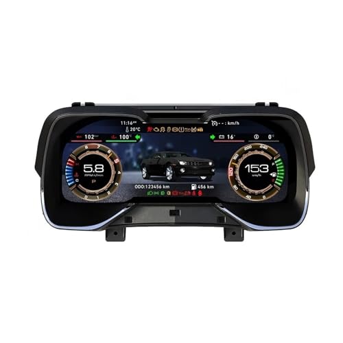Car Dashboard Compatible For Chevrolet Camaro 2010-2015 Digital Cluster Instrument Panel Cockpit Multifunctional Speedometer