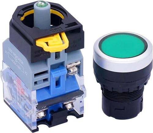 Interrupteur bouton-poussoir 22mm pour sécuriser vos commandes de machines