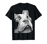 Bouledogue français hypnotique Yeux bizarres Chien d'halloween Bizarre T-Shirt