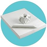 Triplast 100 Sheets of Newspaper Offcuts (20 x 30 inch) - Off White Newsprint Paper - Oil Absorbent Fish & Chip Shop Wrap - Plain Wrapping, Void Fill & Packing Paper Sheets for Moving House