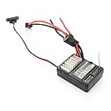 HBX 1/12 RC Cars Waterproof Electronic Speed Controller Assembly Accessory 12522RTLED for 12813-12891-12815 ESC
