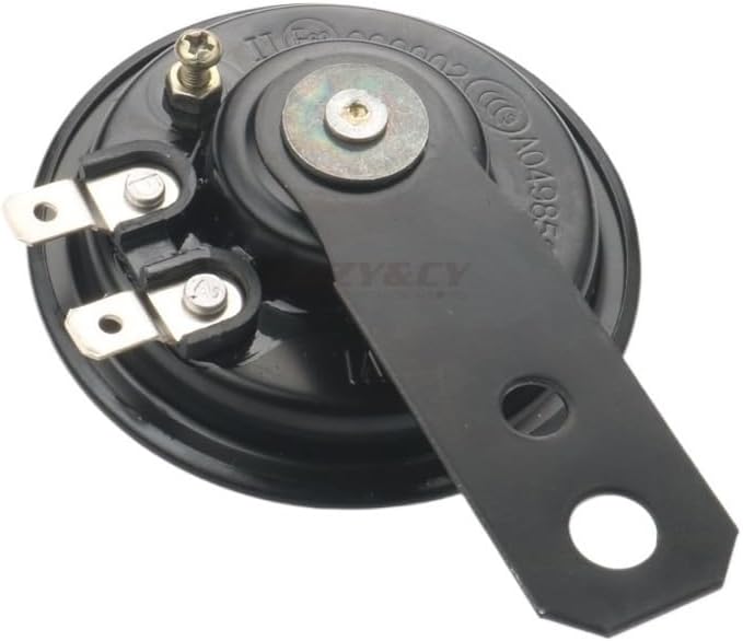 Black 12V Horn Compatible With GY6 50CC GY6 125CC GY6 150CC 139QMB 152QMI 157QMJ Scooter ATV Karting Motorcycles