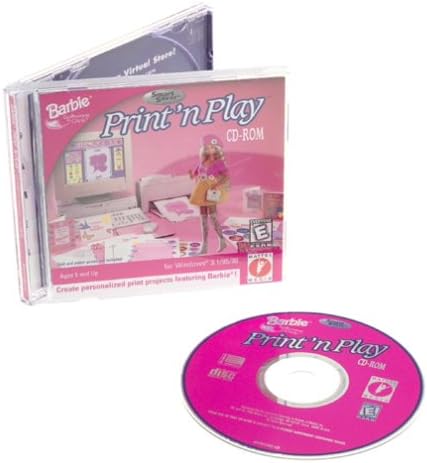 Barbie Print 'n Play (輸入版) : Amazon.ca: Video Games