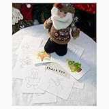 CuppaClip Watercolor Postcards 30 Sheets 4x6 Water Coloring Cards 140lb/300gsm 100% Cotton Watercolor Paper Blank Art Cards for Painting, Mailing, Invitations, Greeting Cards (Coloring)