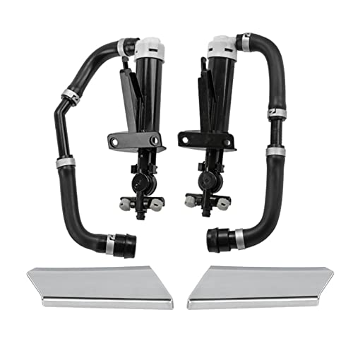 Potadak Actionneur de Buse de Lave-Phare pour SéRie GS GS300 GS350 GS430 GS450H Couvercle de Chromage de d'eau de LumièRe Principale Cover