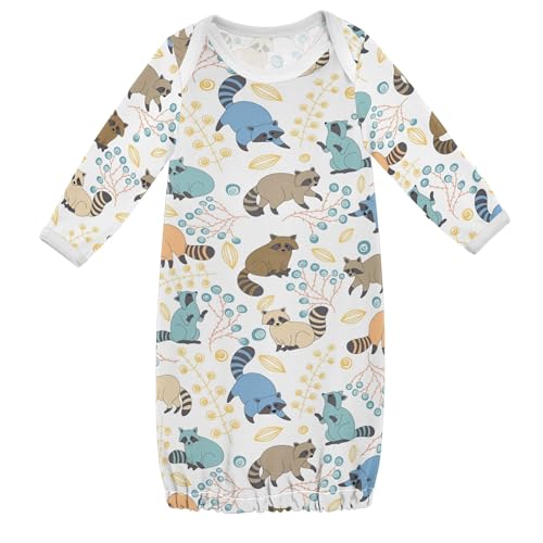 Image of Vozoza Sleeper Gown Cotton Nightgowns Clothes