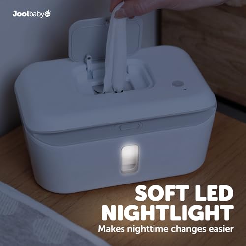 Jool Baby Wipe Warmer & Dispenser with LED Changing Light