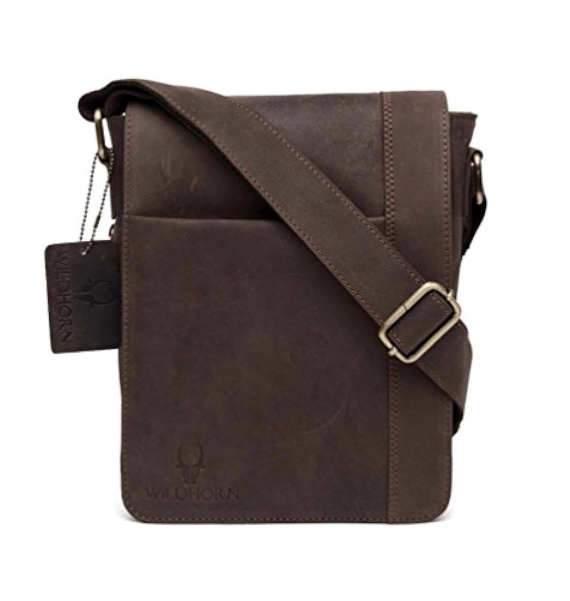 Genuine Leather Sling Bag for Men, Gift for Him