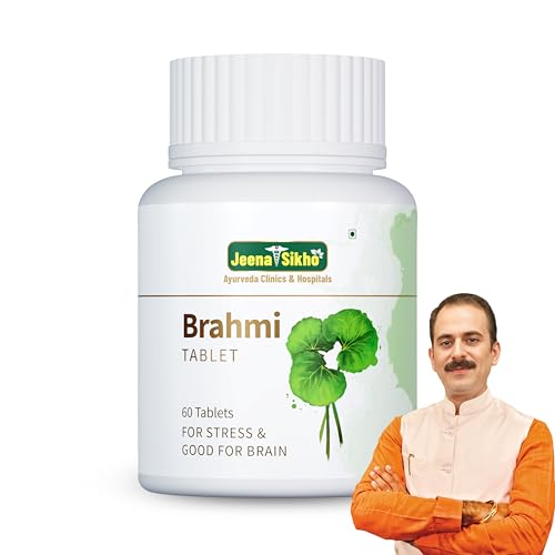 Image of Jeena Sikho Brahmi Tablet | Naturally Supports Mind Wellness | Relieves Stress And Boosts Memory Power, 60 Tablets, Pack of 1