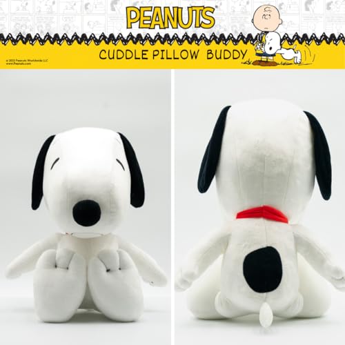 Peanuts Snoopy Plush Cuddly Cuddle Pillow, Super Soft & Cozy, 19" Tall, (Officially Licensed Product) by Franco Collectibles by Franco - Image 5