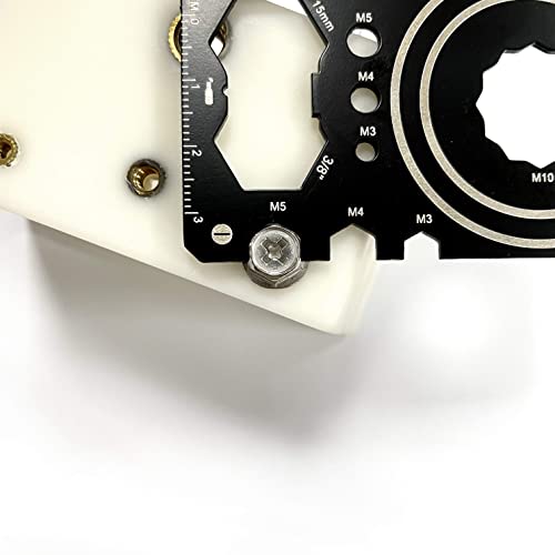 21 In 1 Camera Shape Multi Functional Tool Card - All In One Tools Multitool - Best Function Survival Gear - Outdoor Camping Multitool Accessories - Stainless Steel Credit Card Size #TOP5