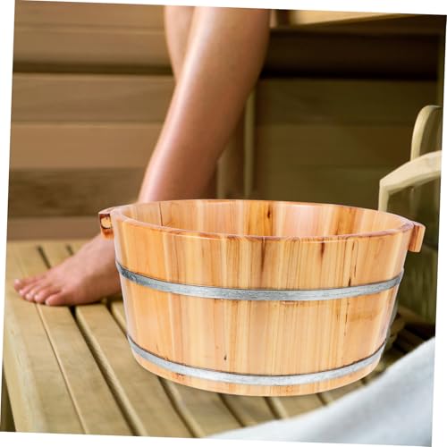 Pecera de pies de madera Healeved para uso múltiple miniatura 7