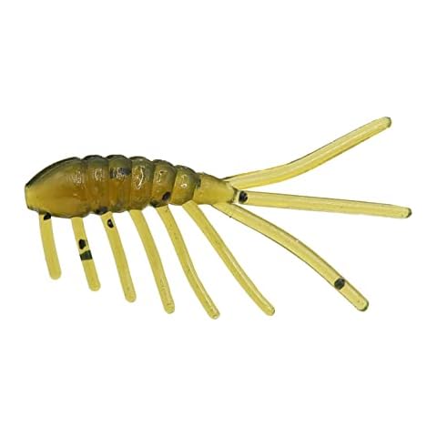 Eurotackle Micro Finesse Gama Scud 1" Freshwater Shrimp Ice Fishing Soft Lure Cover