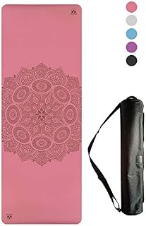 Clever Yoga Premium LiquidBalance Mat Eco and Body Friendly Sweat Grip Non-Slip