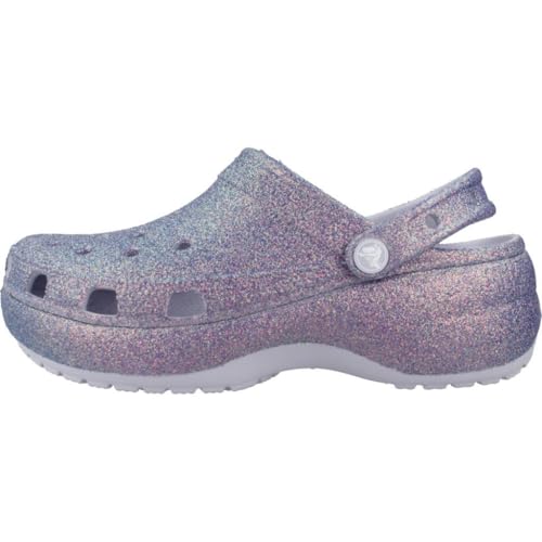 Image of Crocs Women's Classic Platform Glitter Clog