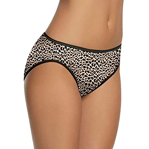 Felina Cotton Modal Hi Cut Panties C1818 - Sexy Lingerie Panties For Women - Underwear Women (6-Pack) #TOP1