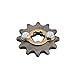 GOOFIT 17mm Front Sprocket 428-12T for 50cc 70cc 110cc 125cc 140cc 160cc Motorcycle ATV Dirt Bike (428-12T)