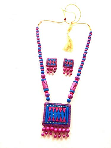 Tribal Handcrafted Terracotta Necklace Best Options for Gift Items (B07SV4NCD6) Amazon Price History, Amazon Price Tracker