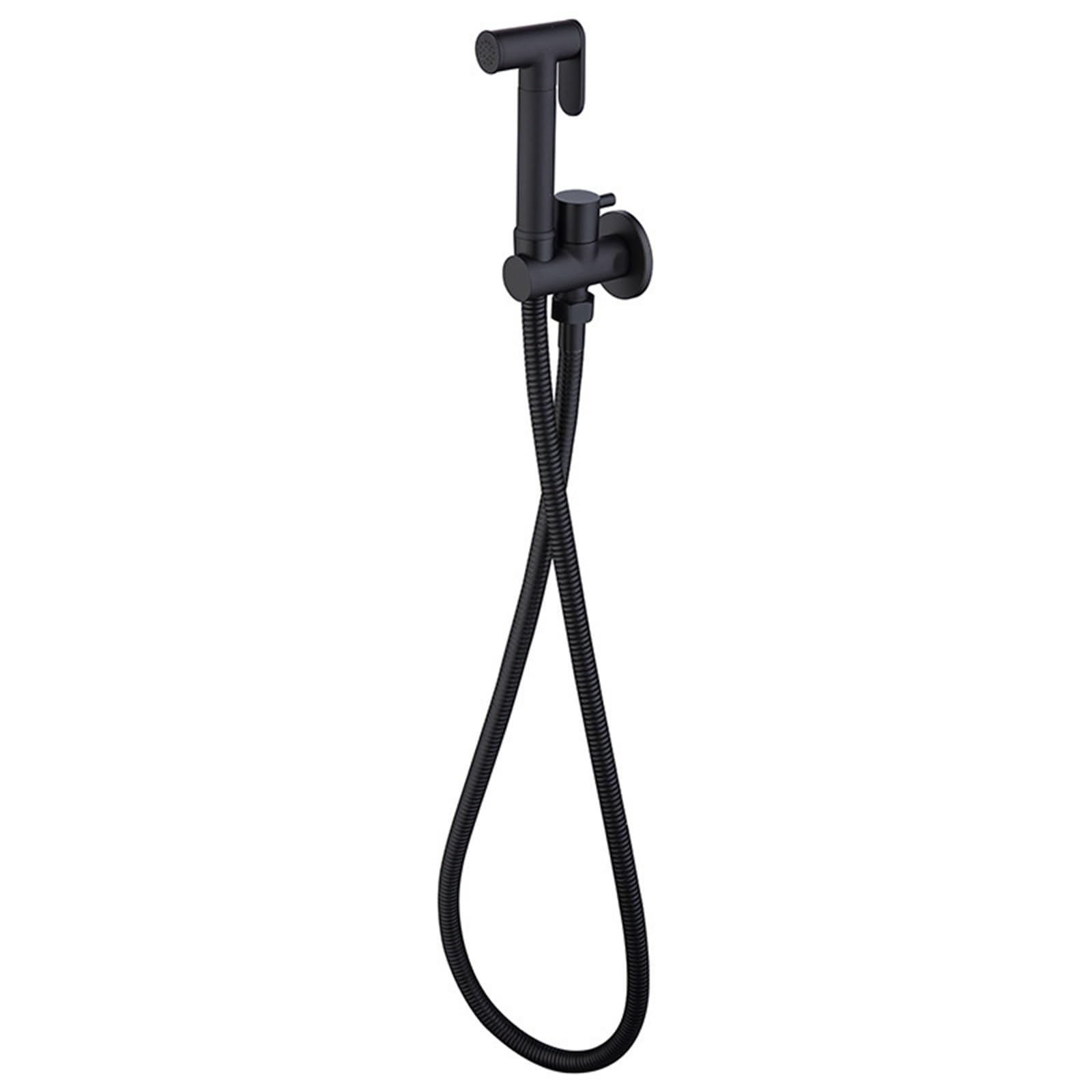 Bidé de mano para inodoro en cobre negro con chorro regulable de alta presión