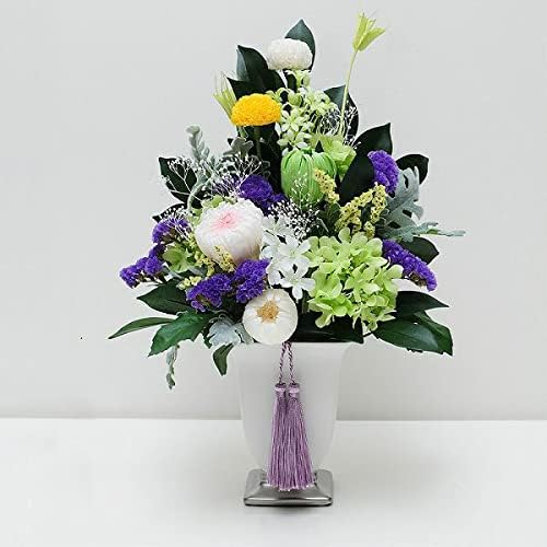 Amazon プリザーブドフラワー 葵 あおい エーデルワイス 花工房 ブリザーブドフラワー プリザーブドフラワー オンライン通販