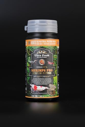 Ultra Fresh Shrimp Food, High Protein, Rich in Vitamins for Crystal, Caridina and Small Tropical Shrimp 2.04oz — view 6