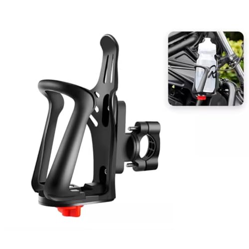 COOLBOTANG バイク ドリンク ホルダー 自転車 ボトルホルダー 360度回転 オートバイ ドリンクホルダー ペットボトル ホルダー ドリンク ロードバイク 原付 飲み物 取付簡単 ボトルケージ カップ スタンド クランプ式 自転車 車椅子 安定性 高耐久性 [並行輸入品]