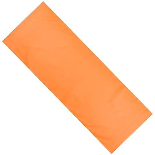 GORGECRAFT 120X43cm Beach Sling Patio Chairs Canvas Orange Red Folding