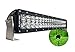 Black Oak Dual Row Infrared LED Light Bar 20- Inch 850nm - Combo Optics IP69K Rating Night Vision Tactical LED Light Bar for Off-Road Trucks, Jeep, ATV, UTV, Boats, Fog Driving, Hunting