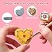 Simetufy 15 Pcs Heart-Shaped Rocks for Painting, 2in Valentine's Day Heart Stones, Natural River Rocks to Paint, Flat Painting Rocks, Smooth Rocks for Crafts, Stones for Girls DIY, Kindness Rocks
