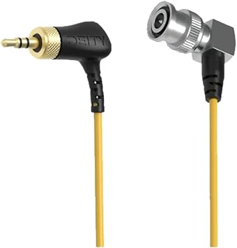 Deity C15 Right Angle Locking 3.5mm TRS to Right Angle BNC Time Code Cable