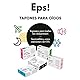 Eps! Schaumstoff-Ohrstöpsel, guter Schlaf, Geräuschunterdrückung, Ohrstöpsel gegen lautes Geräusch, Gehörschutz, wiederverwendbar, Größe L, 6 Stück
