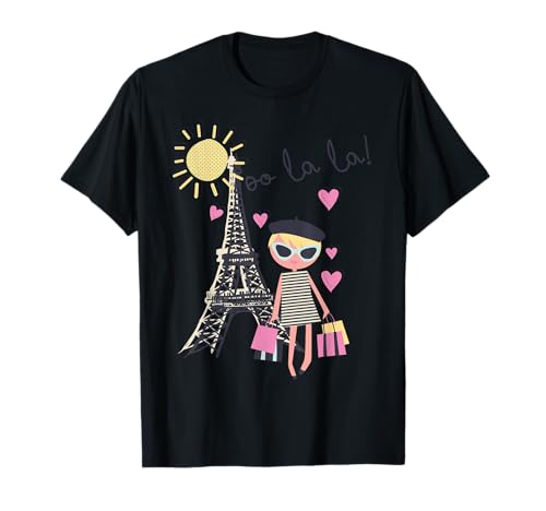 Paris France Eiffel Tower Retro Souvenir Gift Girl Women Men