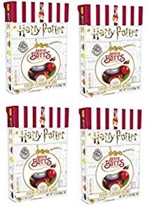 Bertie Bott's Every Flavour Beans Jelly Beans Harry Potter 4 pack by Jelly Belly [Foods]