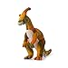 WWF - Peluche Dinosaure - Parasaurolophus - Douce et Souple - Normes CE - Debout - Hauteur 43 cm