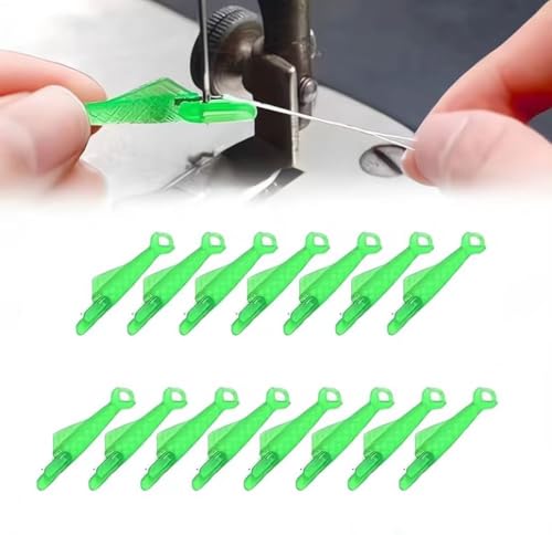 Fish Mouth Automatic Sewing Needle Threader - 15pcs Upgrade Quick