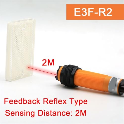 Détection optique M18 réflexion diffuse commutateur E3F-DS30C4 - 2