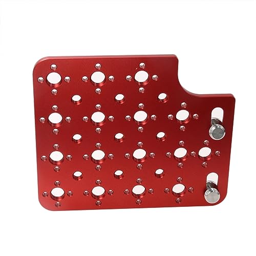 Placa de queso para cámara ARRI Alexa Mini LF con roscas de montaje rojo 5