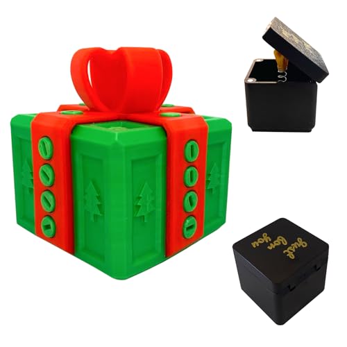 Annoying Gift Box with Screws Funny Finger in Annoying Present
