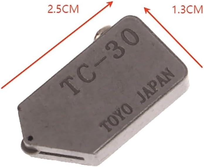 Compatible For Toyo TC-30/90 2.5x1.3cm Alloy Glass Cutter Head Hand Tool Glass Cutting Wheel DIY Accessories(A1-TC30)