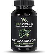 NeoVitalis DetoxNextGen Advanced Fast-Acting Detox Liver &amp; Kidney Support Supplement with Milk Th...