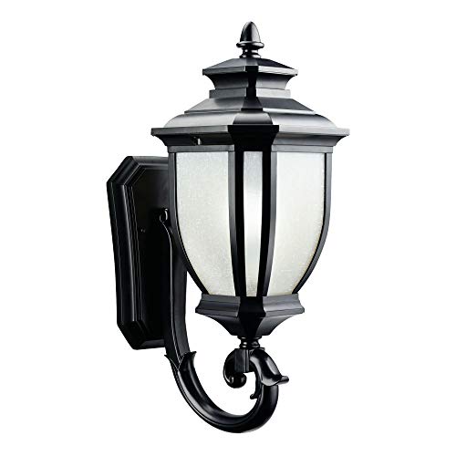 Kichler Salisbury Outdoor Wall Light, Black