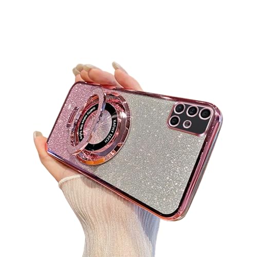 Coque Samsung Galaxy A71 éviter cassure écran coque antichoc paillettes anneau