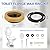 FAZAHYG Toilet Wax Ring Replacement Kit, Standard Wax Ring with PVC Flange and Brass Bolts, Fits 3-Inch or 4-Inch Waste Lines, Complete Leak-Proof Seal Set for New Toilet Installation and Repair