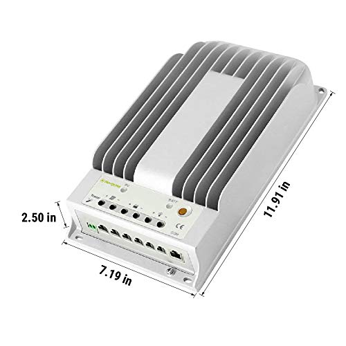 image for Newpowa MPPT Solar Charge Controller 12v/24v Solar Panel Controller wi