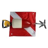 MAKO Spearguns Buoy Style Marker Float | Includes Utility Reel and Folding Anchor (150 Foot Utility Reel)