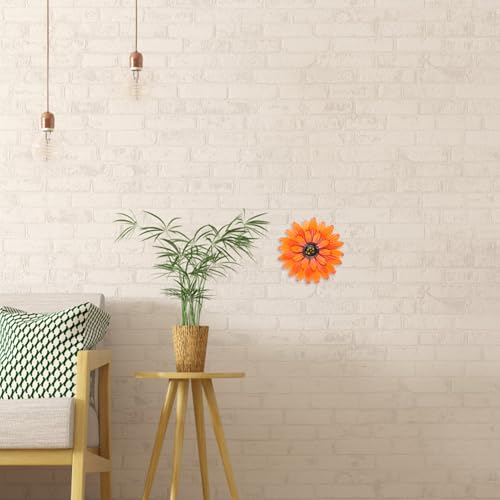 Decoración de pared flores de hierro nórdicas y colgante artístico realista 5