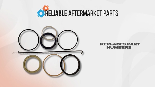 RAParts 309948 Backhoe Loader Crowd Cylinder Seal Kit - Fits Ford 550, 650, 655, 755