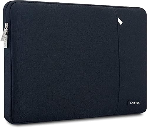 Hseok Laptop Case 13.3 Inch Sleeve Recycled Water Resistant Cover for MacBook Pro 14" M1 Pro/M1 Max A2442 and All Model 13.3" MacBook Air/Pro, Most Popular 13"-14" Notebooks,Black
