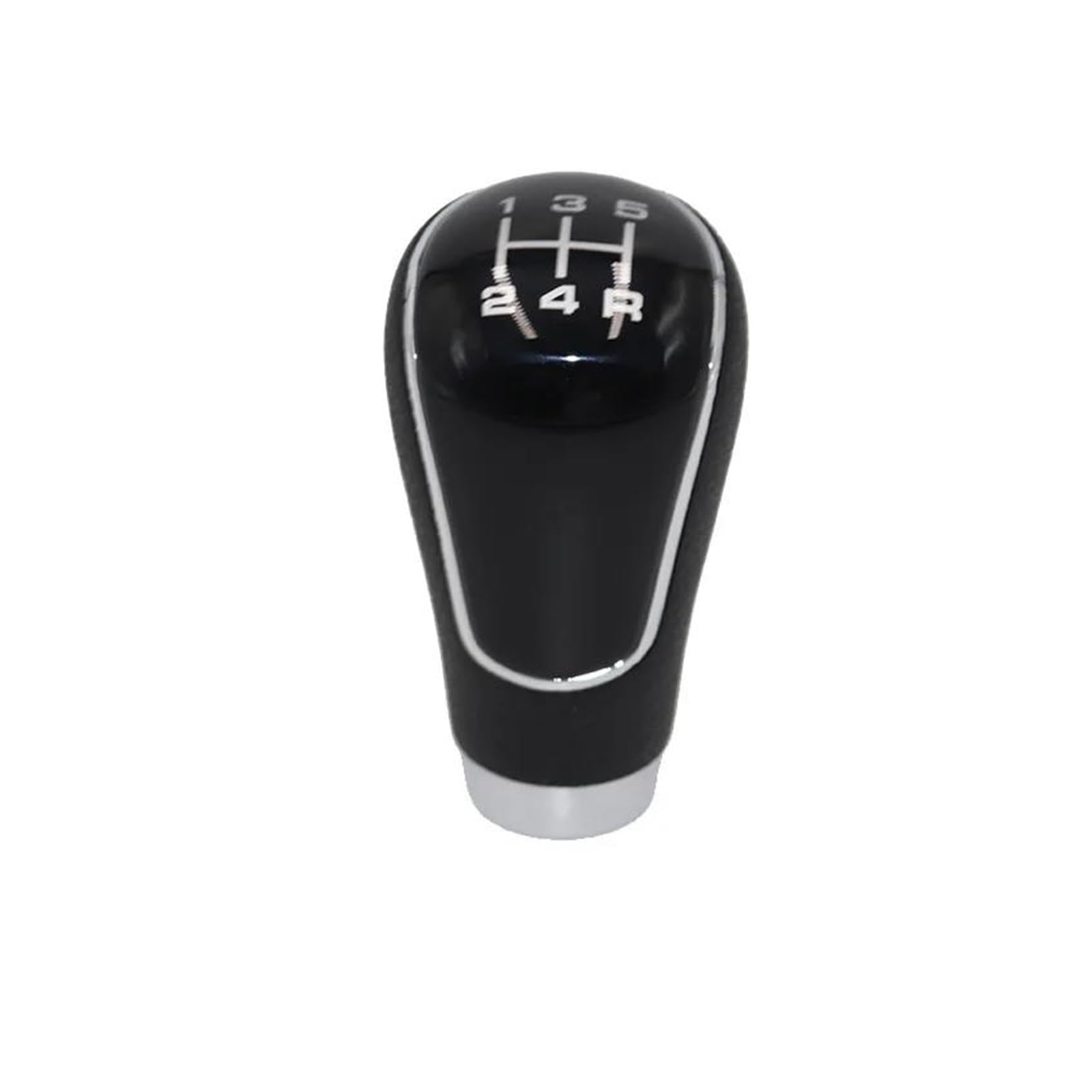 CAVINBDZ for Hyundai Ix35 for Elantra for Tucson for Matrix Car Shift Gear Knob Lever Gaitor Boot Cover Manual Transmission Gear Shift Knob(5 Speed Black)