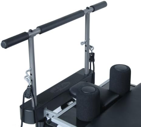 AeroPilates Pull-Up Bar - Pilates Exercise Bars - Pilates Accessories for AeroPilates Reformers - Pilates Workout for Home Gym Workout - Black - Up to 300 lbs Weight Capacity